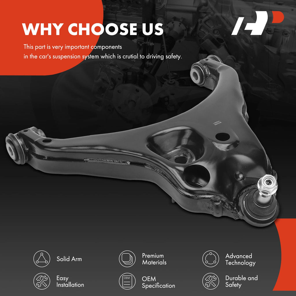 Front Right Lower Control Arm Ball Joint for Chevy Colorado GMC Canyon (2004–2012)