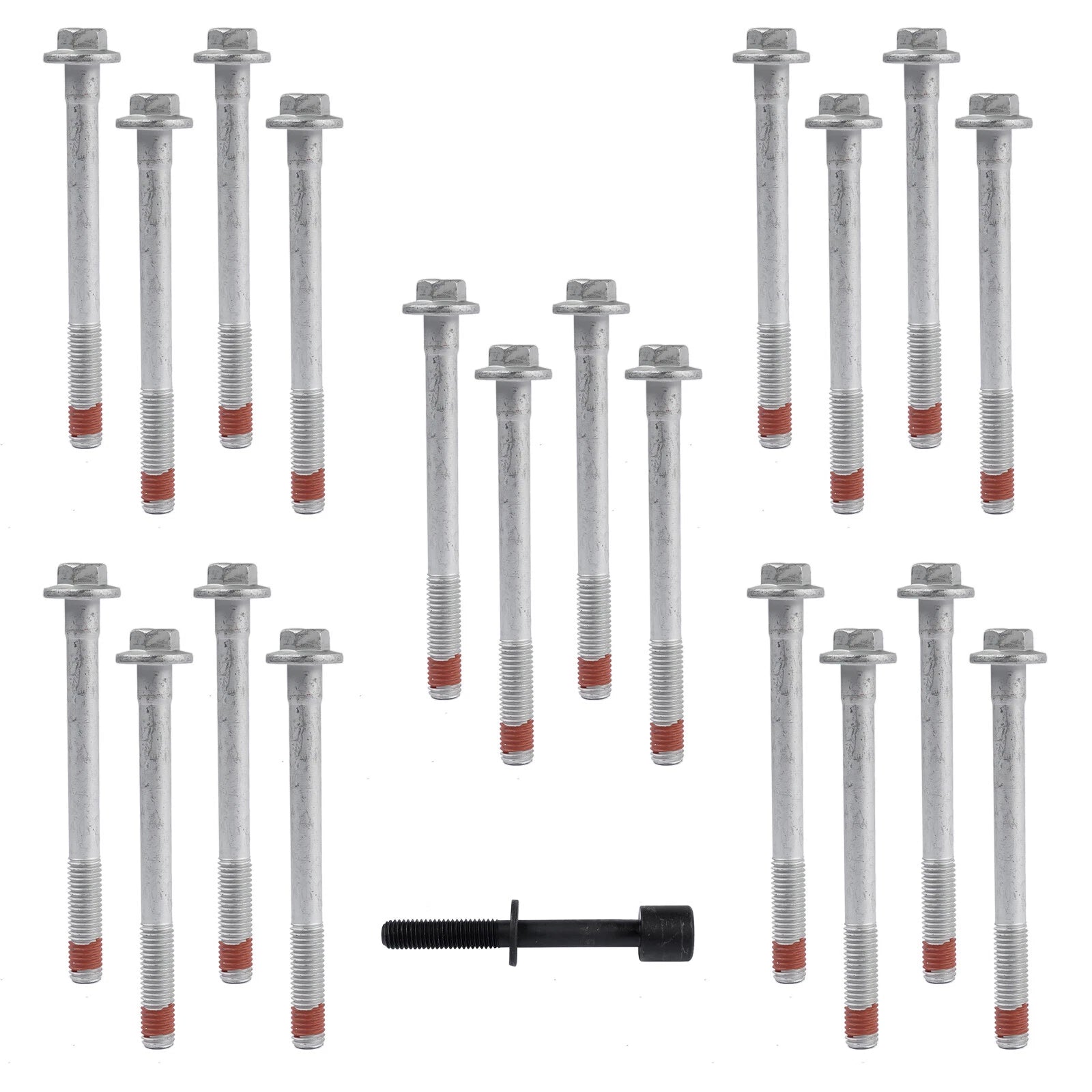 Head Bolt Set for Cadillac Escalade GMC Sierra 1500 Yukon (2002-2020)