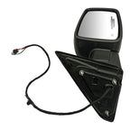 Heated Right Mirror for Dodge Ram 1500 2500 (2009–2012) Manual Folding