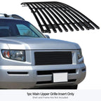 Stainless Black Billet Grille Insert for Honda Ridgeline (2005-2008)