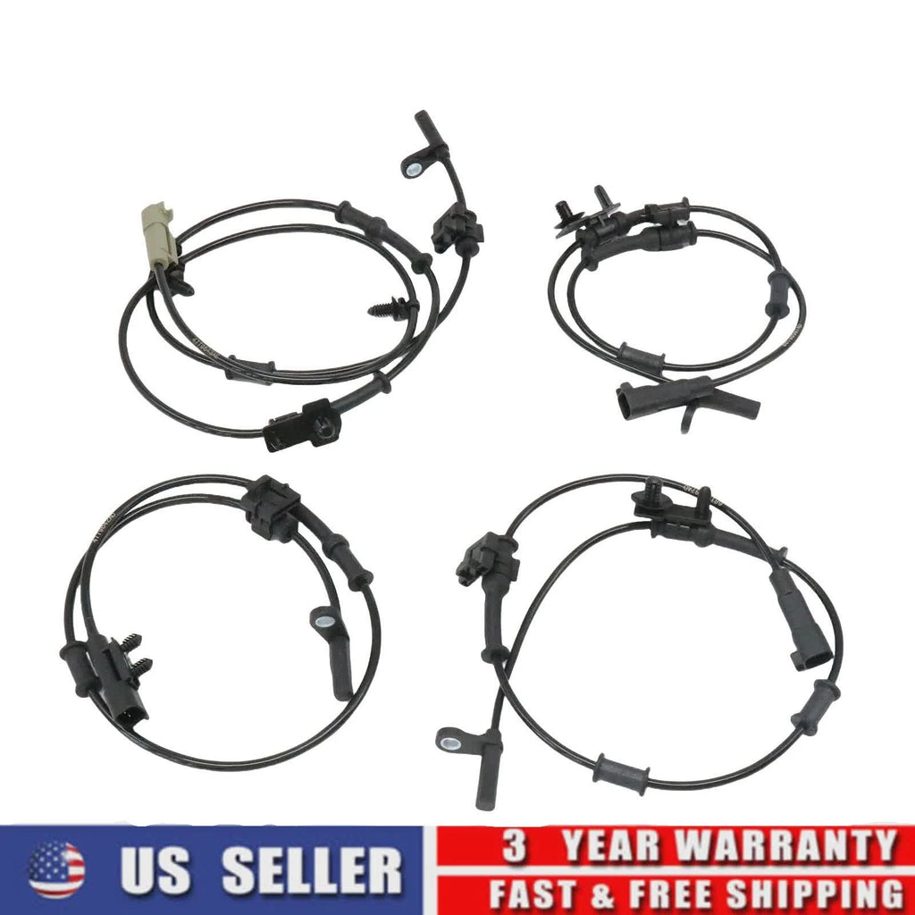 Set of 4 ABS Wheel Speed Sensors for Dodge Charger (2015–2022)