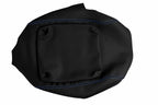 Leather Console Lid Armrest Cover for Hummer H2 (2003–2007) Blue Stitch