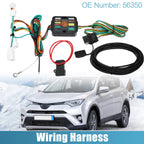 Set of 1 Trailer Wiring Harness 56350 for Toyota Avalon RAV4 (2013–2018)