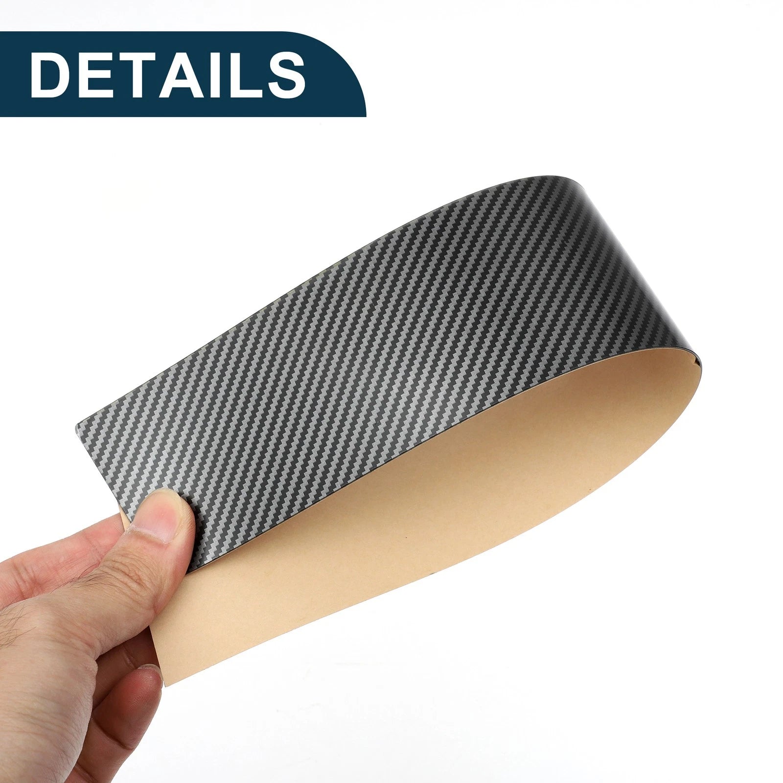 Set of 6 Door Pillar Window Trim for Honda Civic (2022–2024) Carbon Fiber