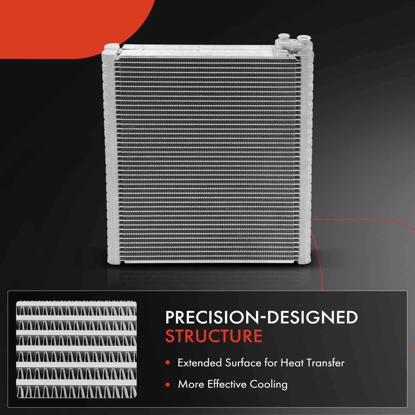 Front A/C Evaporator Core for Toyota Land Cruiser (2008–2011, 2013–2020)