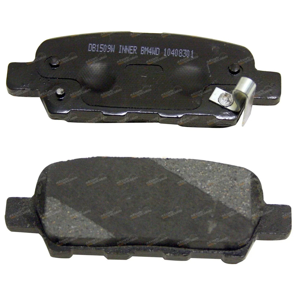 4WD Rear Disc Brake Pads Set for Nissan Murano (2005-2010)