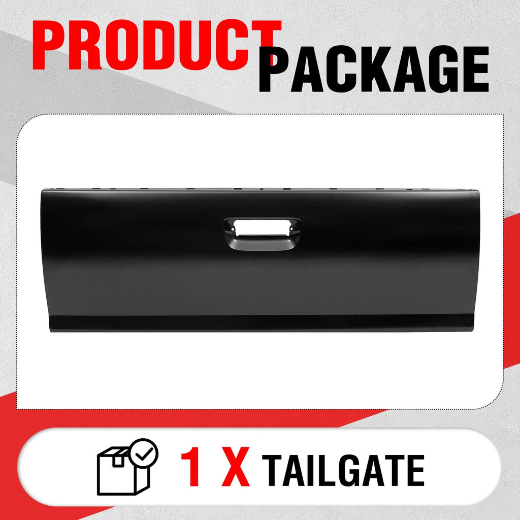 Rear Tailgate for Toyota Tacoma (2005-2015) Painted Black Steel