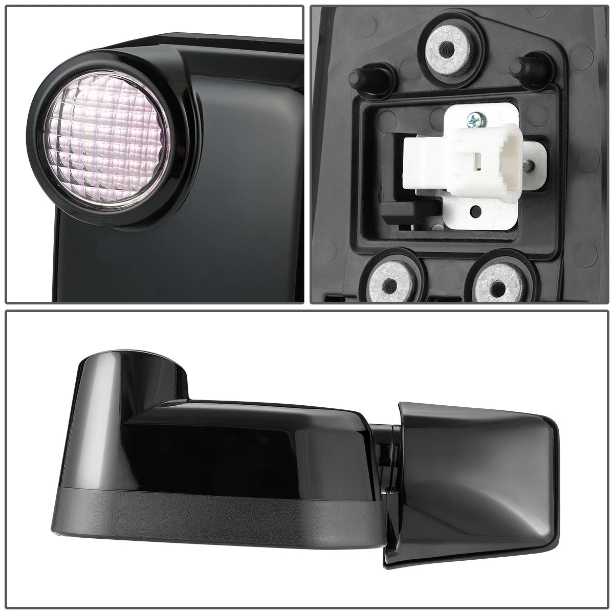 Passenger Side Door Mirror for Toyota FJ Cruiser (2007–2014) TO1321289