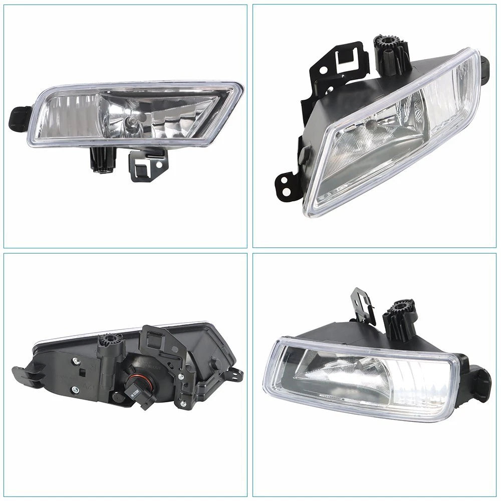 Front Fog Light Assembly for Honda CR-V (2015–2016) H11 Bulb, Driver+Passenger