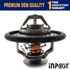 Thermostat for Cummins Komatsu PC200-7 PC220-6 (3864178, 6D102, 6732-61-1620, 82℃)