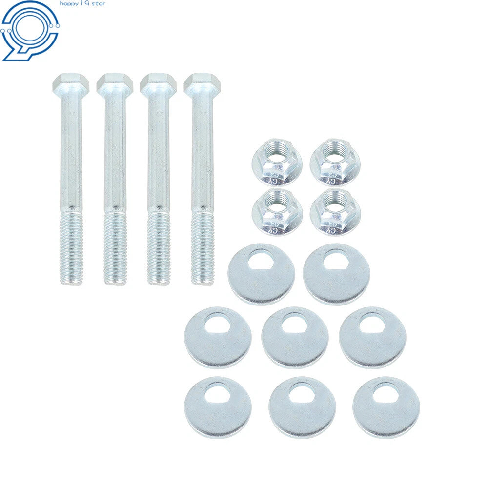 Set of 4 Camber Bolt Kit for Nissan Frontier, Infiniti QX80 (2004–2019)