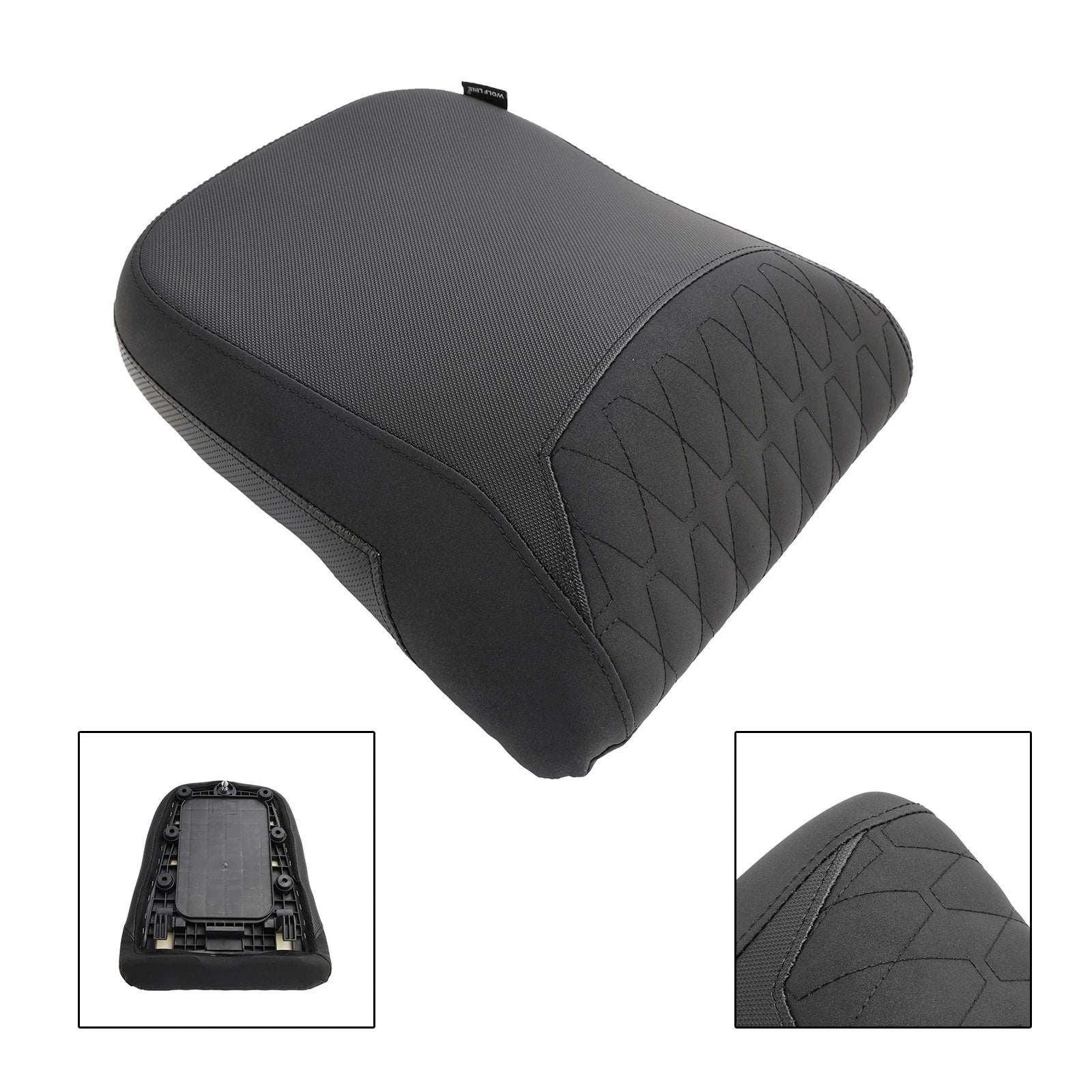 Rear Passenger Seat Pillion for Pan America 1250 (2021–2023) Flat Black