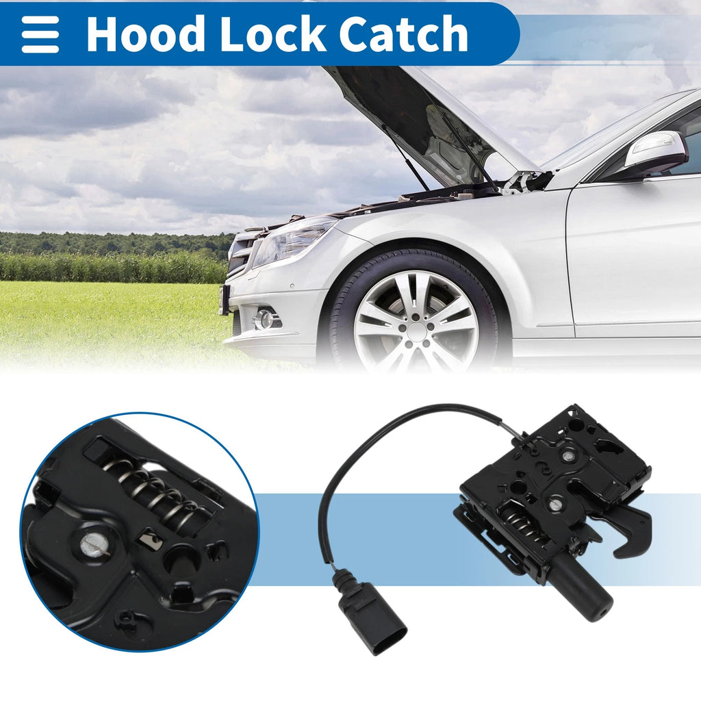 Hood Latch Assembly for Audi A6 (2020–2024) No. 2GD823509 1 Pcs