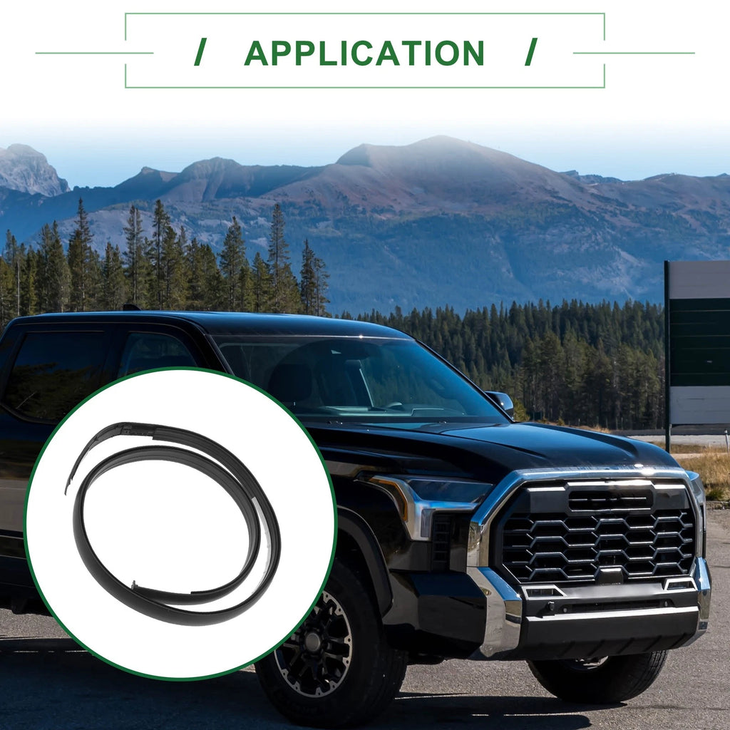 Right Roof Sealing Strip Sunroof Trim No.7555104060 for Toyota Tacoma (2005–2023)