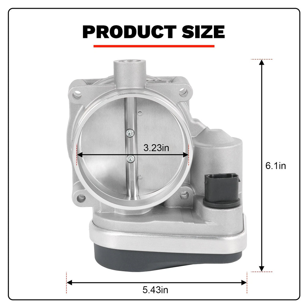 Throttle Body with TPS Sensor for BMW 540i 740iL X5 (1996–2003)
