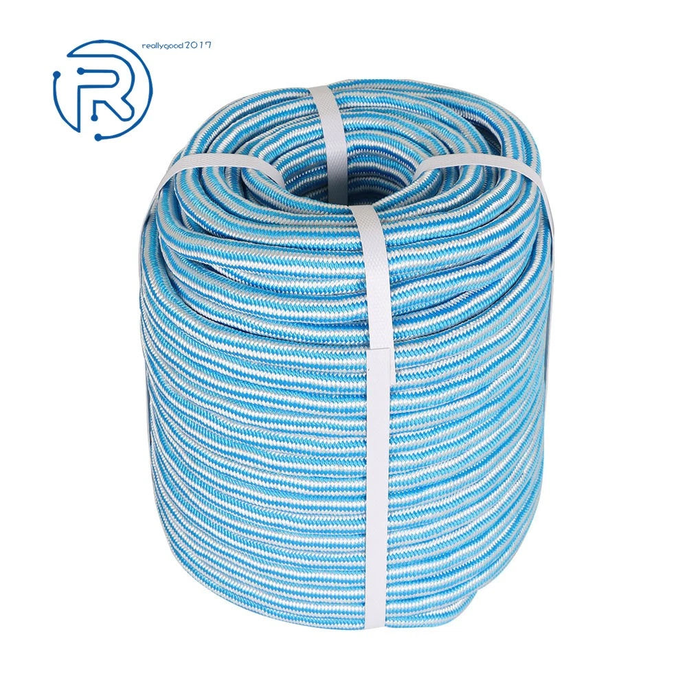 Rope 1/2 Inch x 200 Feet for Arborist Camping (Polyester, 24 Strand)