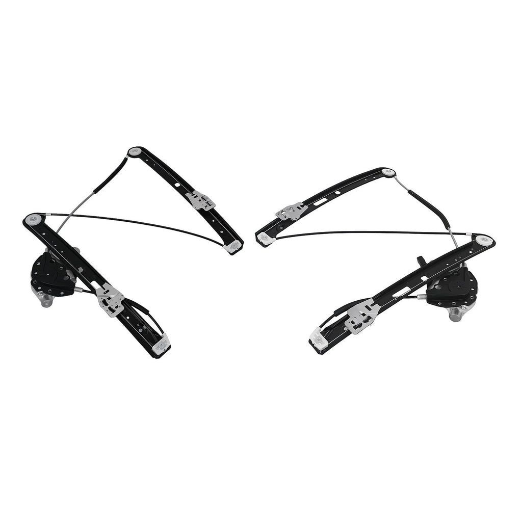 2X Front Window Regulator with Motor for BMW E46 320i 323i 325i 328i (1999-2005)