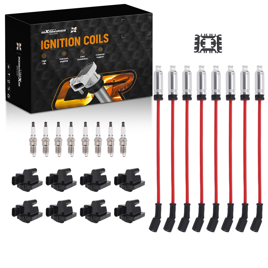 8x Ignition Coil Pack for Chevy Silverado Express SSR (2003–2006) 4.8L/5.3L/6.0L/8.1L