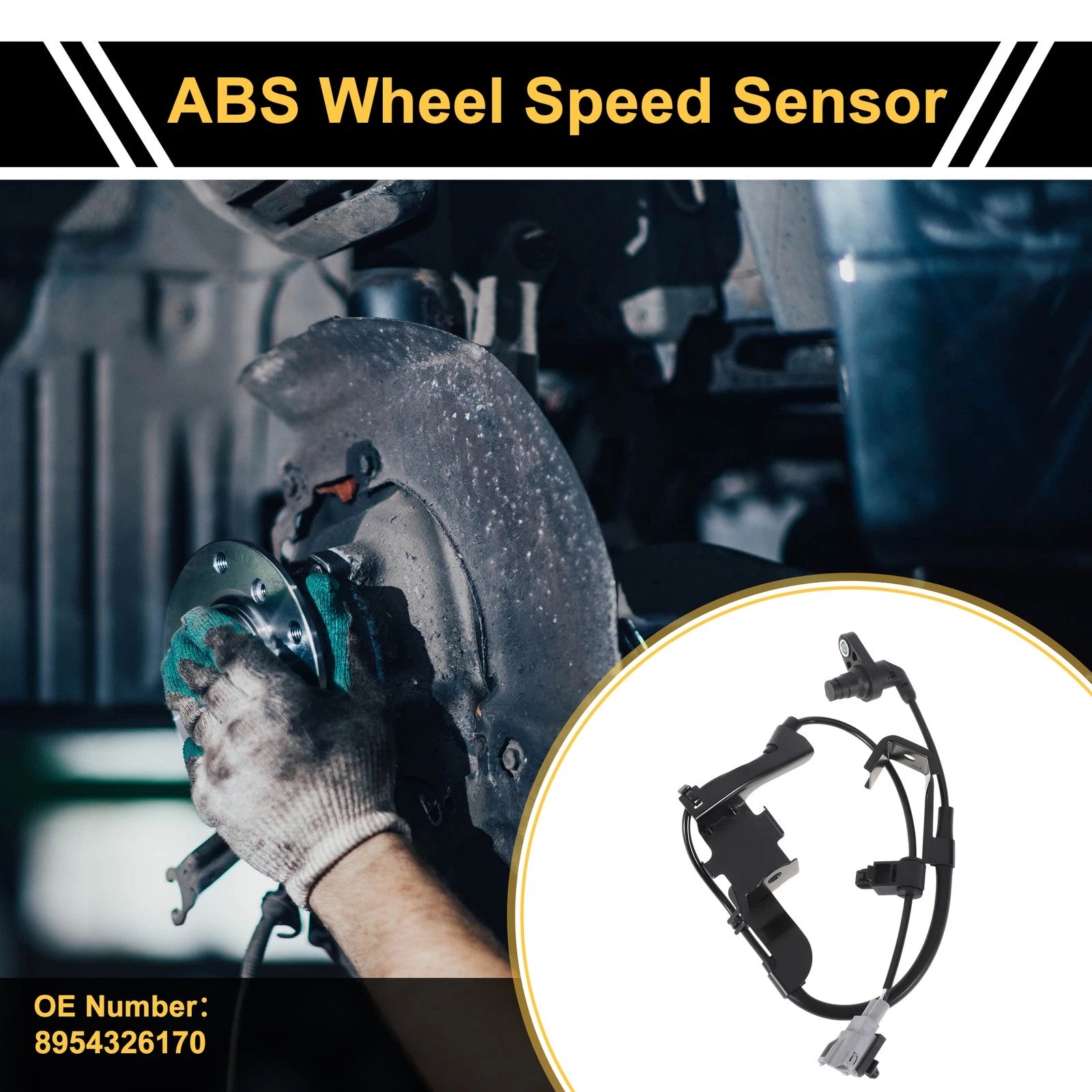 ABS Wheel Speed Sensor No. 8954326170 for Toyota Hiace (2013) Front Left