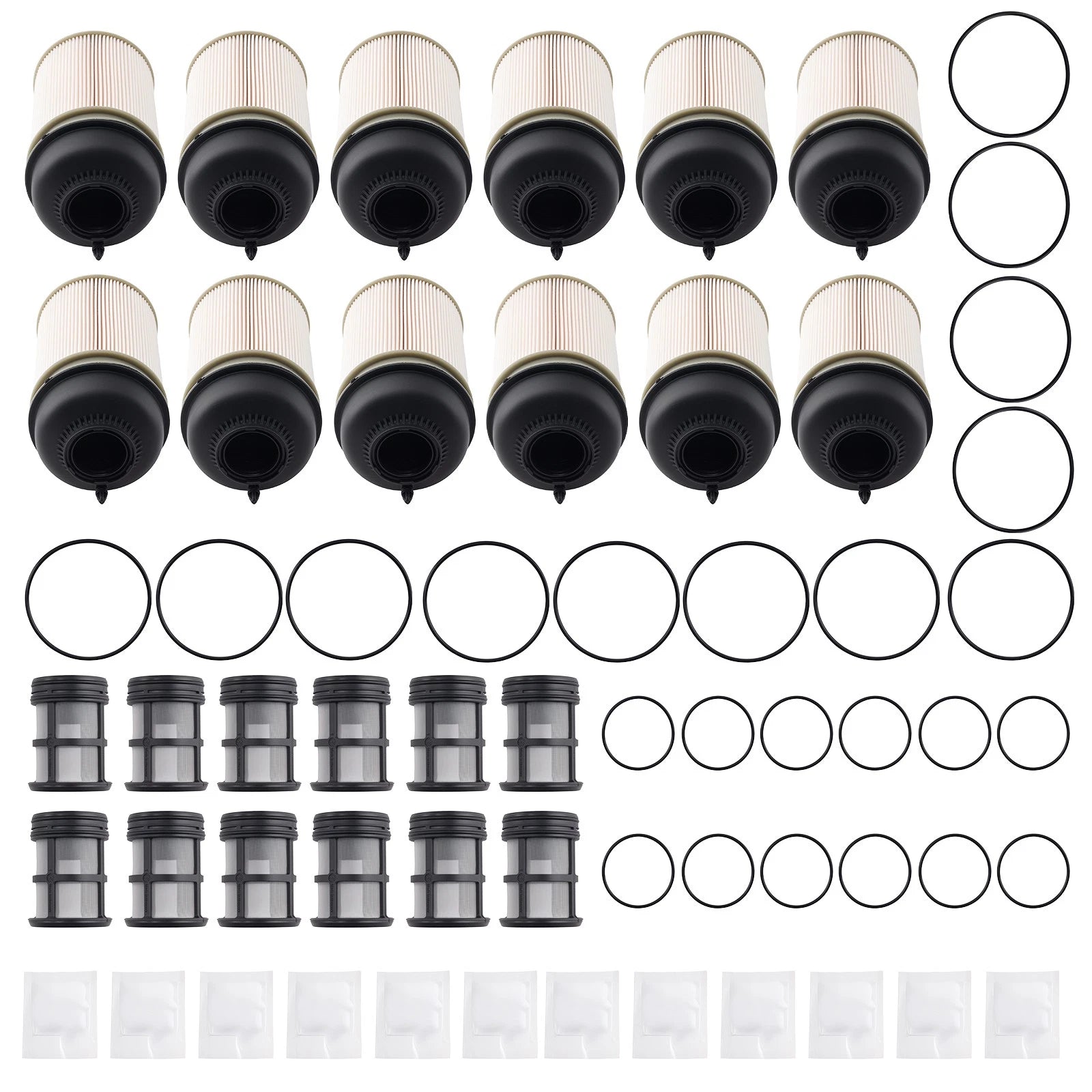 Fuel Filter 12-Pack for Detroit Diesel DD13 DD15 DD16 (2014–2016)
