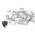 Telltale Water Spray Nipple for Johnson/Evinrude/OMC (0321885, 321885)