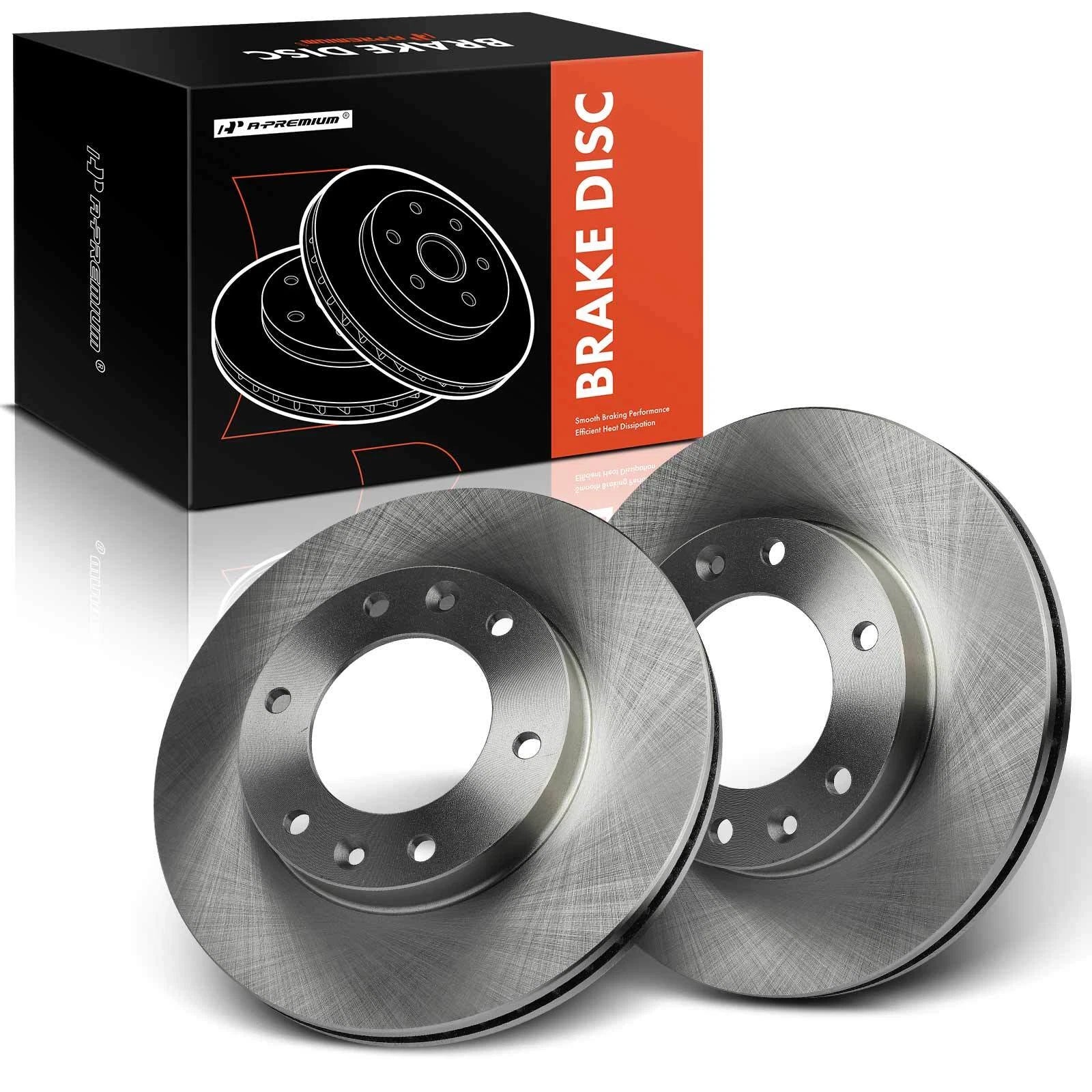 Front Disc Brake Rotors for Hyundai Entourage (2007–2009) Kia Sedona (2006–2014)