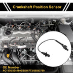 1 Pc Crankshaft Position Sensor No. 2351890 for Chevrolet Lanos (1997–2002)