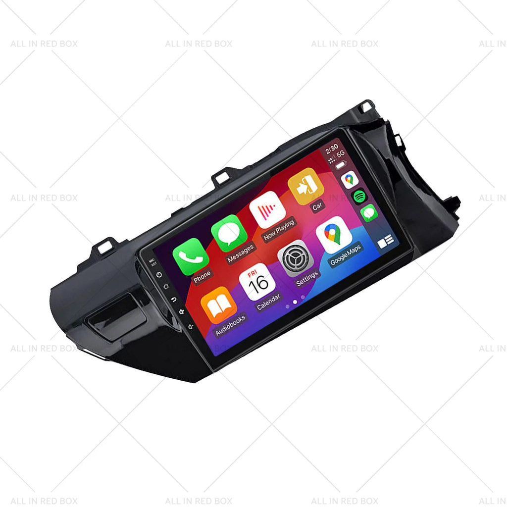 10" Head Unit for Toyota Hilux (2015–2022) - Carplay, Android Auto, Camera