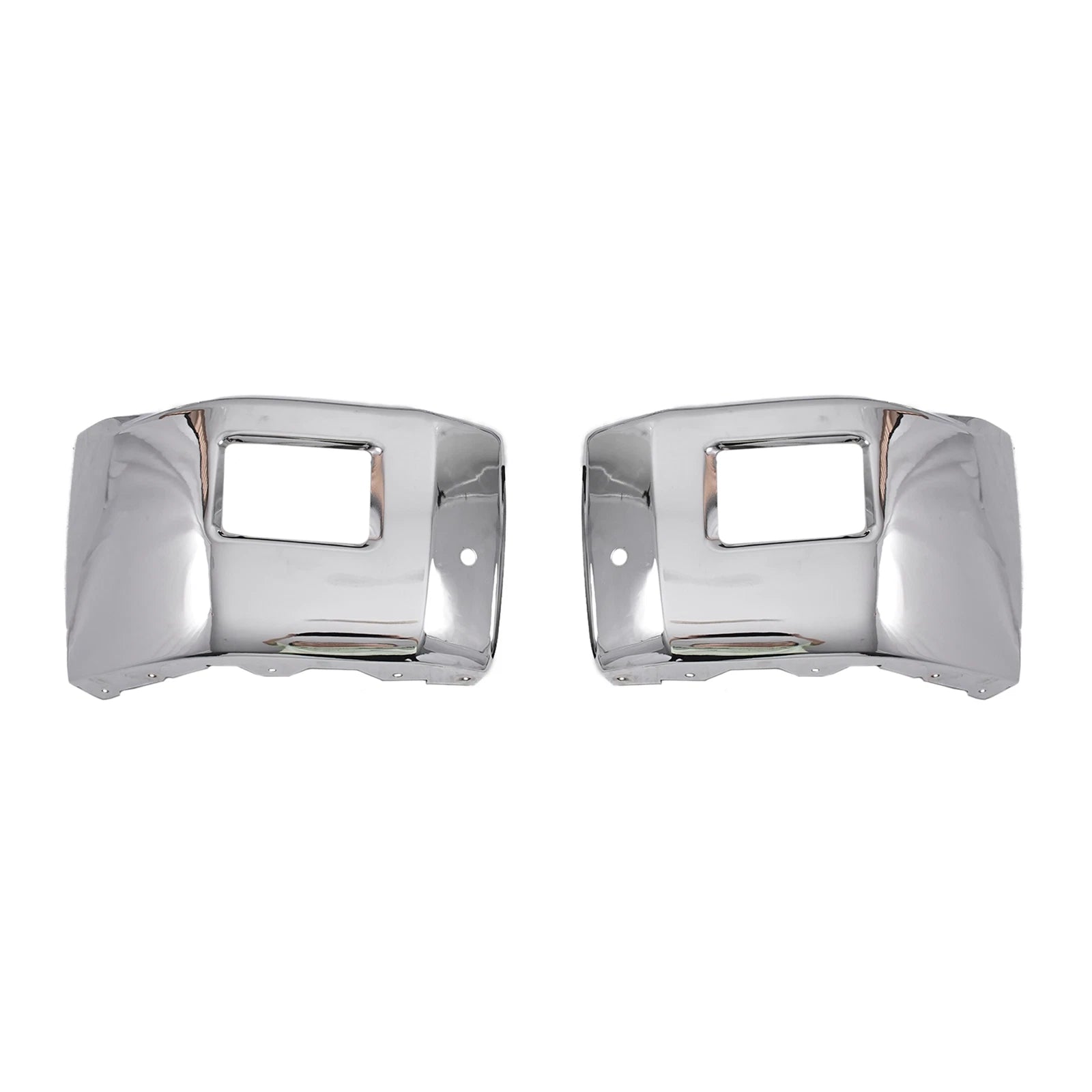 Front Bumper for Chevy Silverado 2500 HD (2015–2019) Chrome with Fog Light Holes