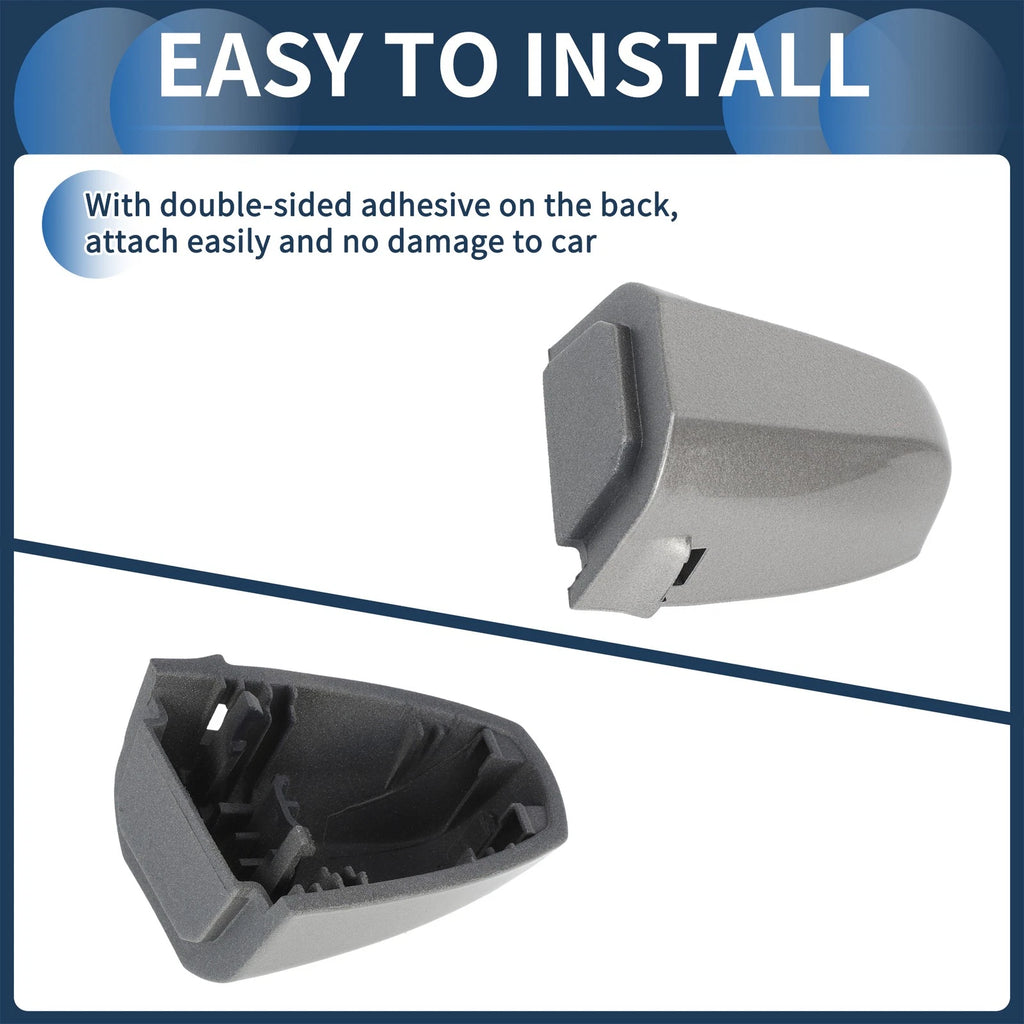 Door Handle Cover Front Left No. 51217396541 for BMW X1 X2 (2015–2018) Silver