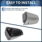 Door Handle Cover Front Left No. 51217396541 for BMW X1 X2 (2015–2018) Silver