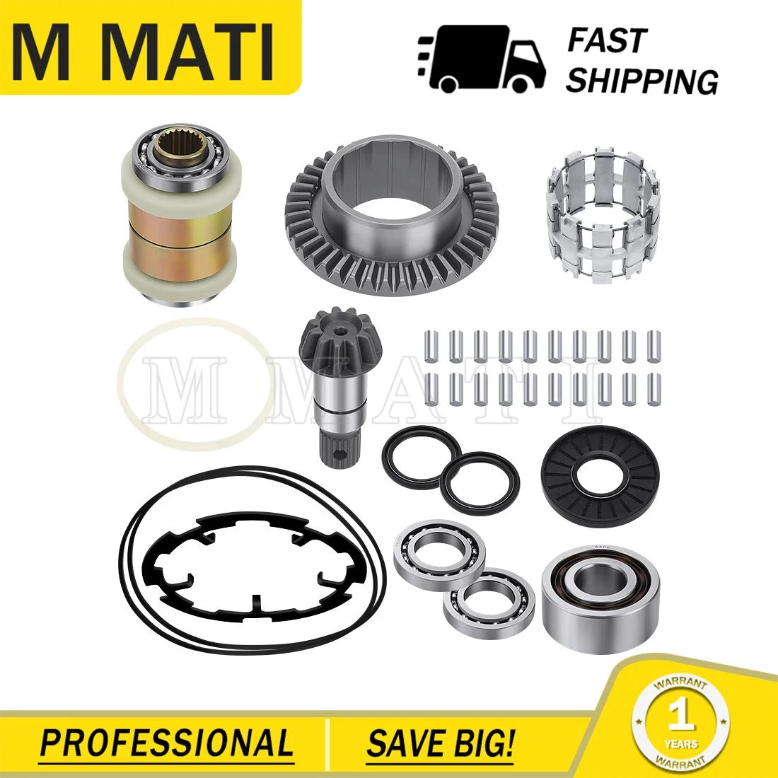 Front Differential Rebuild Kit for Polaris Ranger 1000 900 570 Diesel Crew XP (2015–2023)