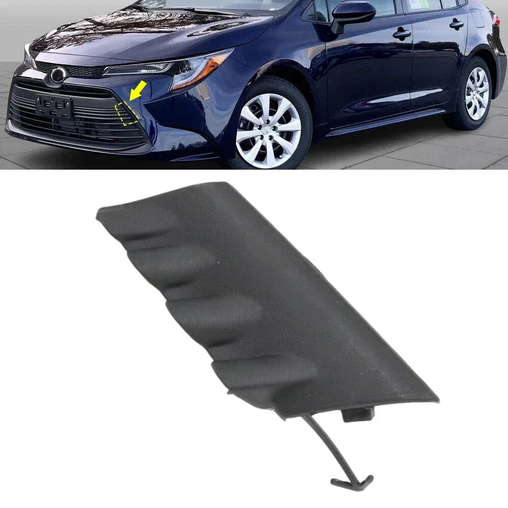 Front Bumper Tow Hook Eye Cover Cap for 2023-2025 Toyota Corolla
