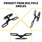 License Plate Holder Tail Light Tidy Bracket for Universal Motorcycle