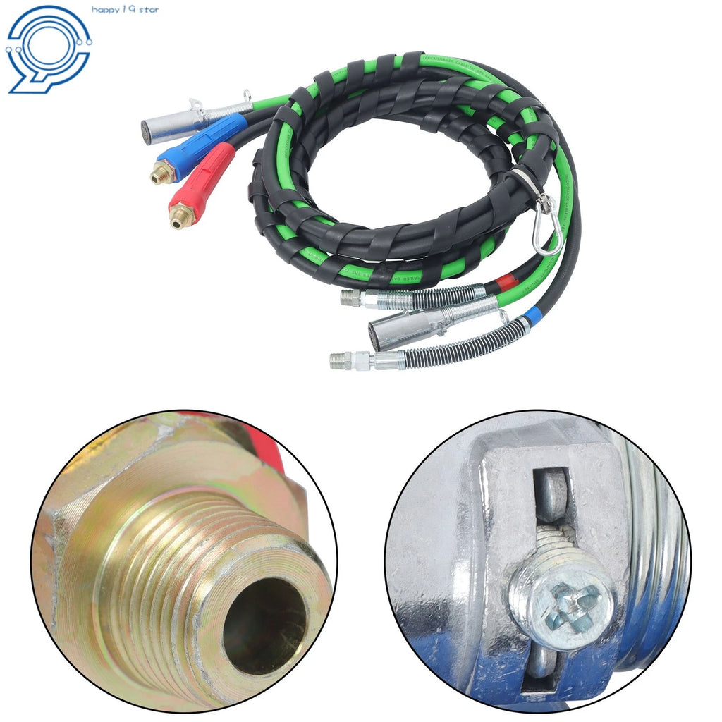 15ft 7 Way ABS & Air Line Hose Wrap for Semi Truck Trailer
