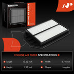2X Engine Air Filter for Honda CR-V (2007-2009)