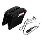 Saddlebag Set with Conversion Bracket for Harley Softail Fatboy (1986–2017)