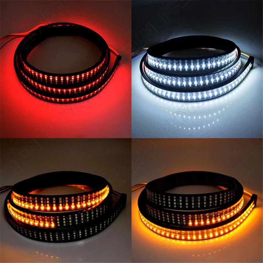 49" LED Tailgate Light Bar for Jeep Pickup SUV Dodge (2010-2023)