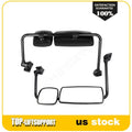 Complete Pair Clear Black Heated Mirrors for Freightliner M2 (2003–2015)