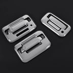 Set of 2 Chrome Door Handle & Tailgate Covers for Ford F-150 (2004-2014)