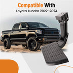 Retractable Rear Bumper Side Bed Step for Toyota Tundra (2022–2025)