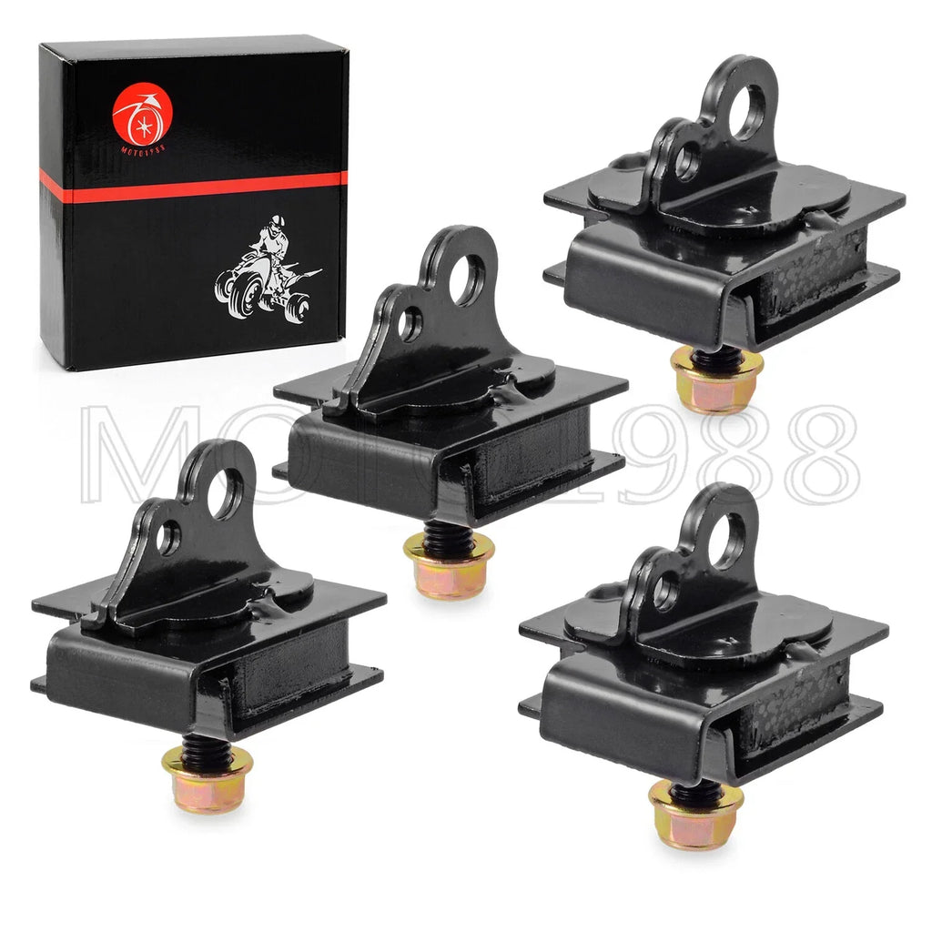 Bottom & Top Engine Mount Rubber Damper Kit for Yamaha Rhino 660 (2004–2007)