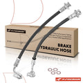 2X Rear Brake Hydraulic Hose for Nissan 370Z (2009–2015) INFINITI Q40 (2015)