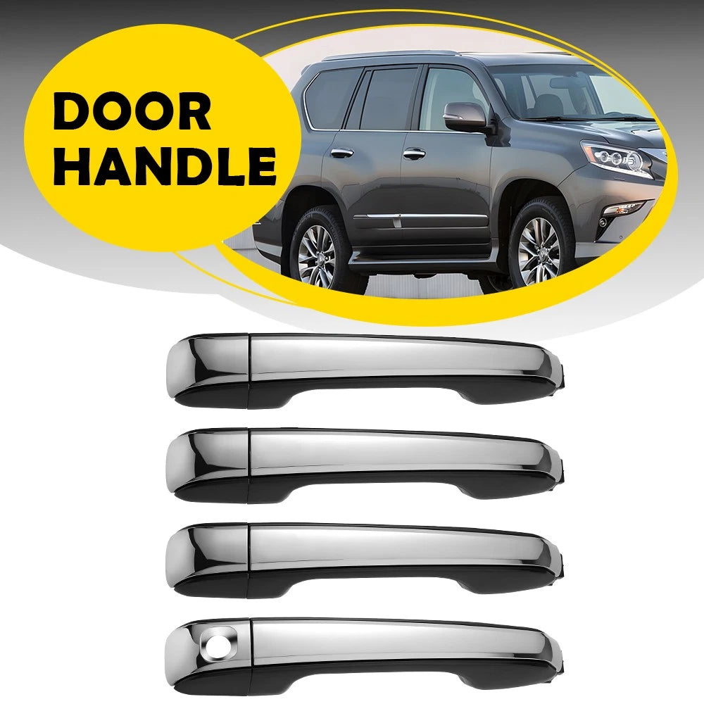 Set of 4 Door Handles for Lexus GX460/Toyota 4Runner (2010–2021)