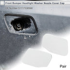 Headlight Washer Nozzle Cover Cap for BMW X3 (2011–2017) - White