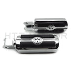 Custom Skull Footpegs for Honda Stateline Shadow VTX1300C VTX1800C VTX1800F (2010–2015)