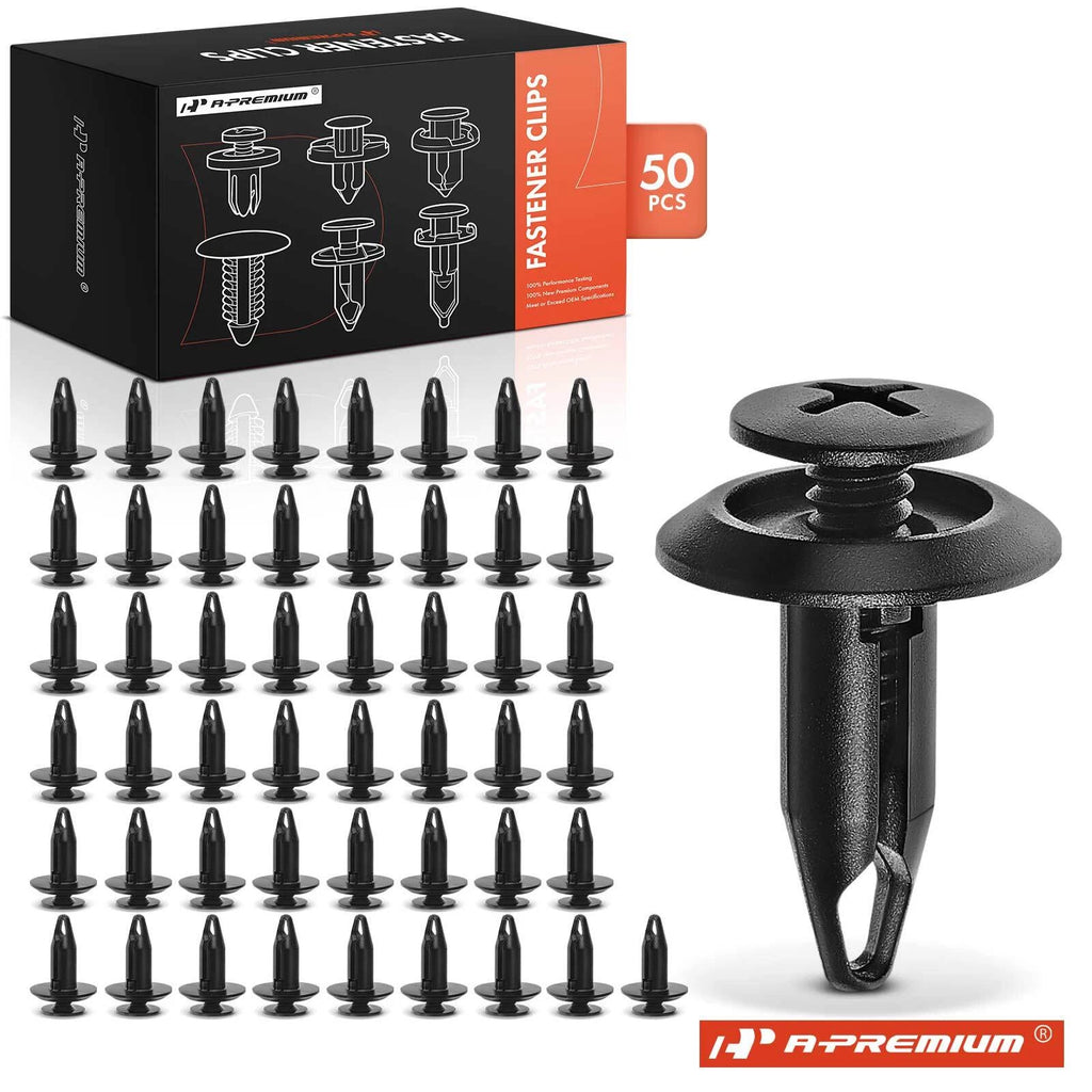 50Pcs Nylon Retainer Clips for Ford 