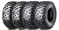 Set of 4 Wanda ATV Tires 22x7-12 22x10-10 6PR for Tomberlin SDX 200 (2011)