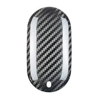 Carbon Fiber Black Key Fob Case Cover for Mercedes Benz S Class (2021)