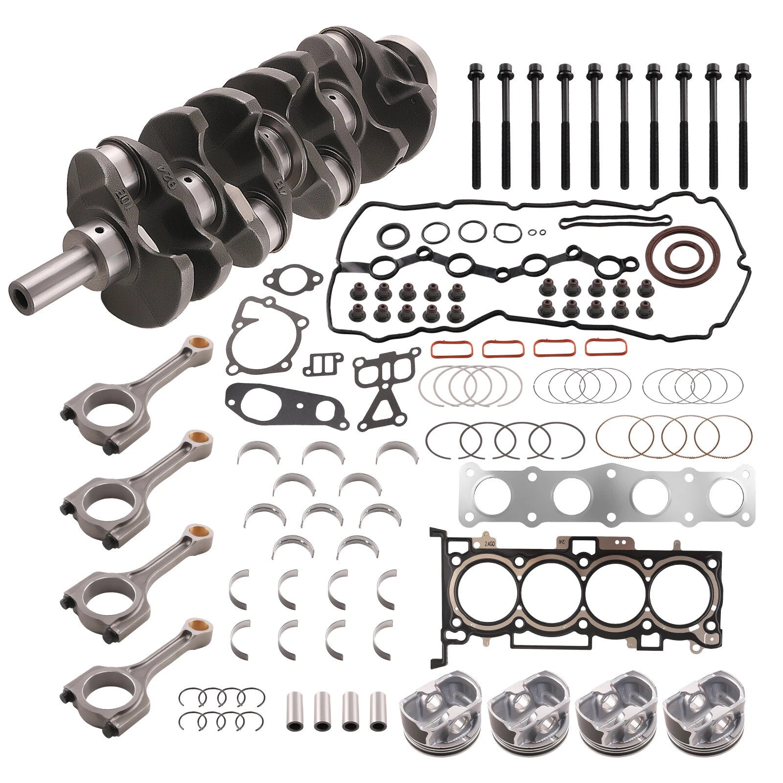 Engine Overhaul Rebuild Kit for Hyundai Kia Sorento (2003–2009)